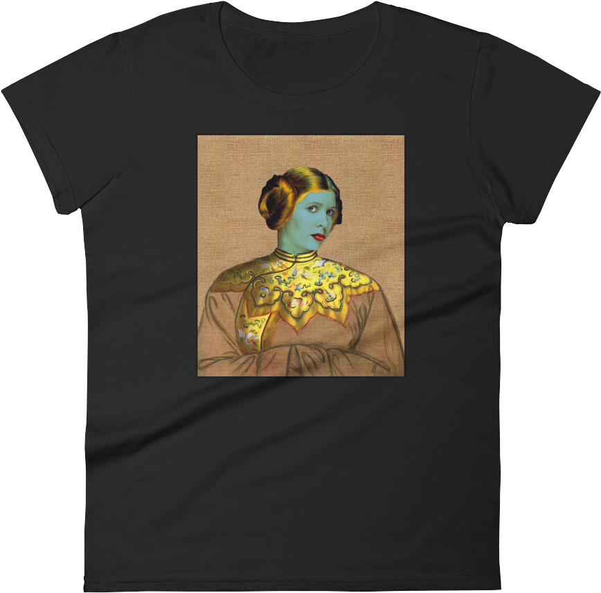 Mona Leia Tee - T-shirt (1000x1000), Png Download