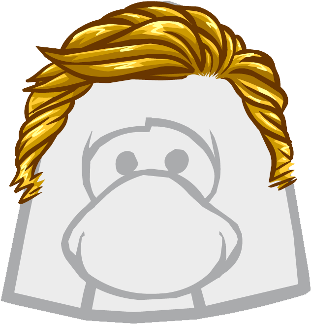 Princess Leia Buns Transparent - Club Penguin Big Wig (632x657), Png Download