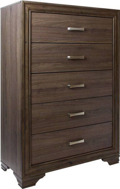 Image For 5 Drawer Dresser - Chest Of Drawers (519x804), Png Download