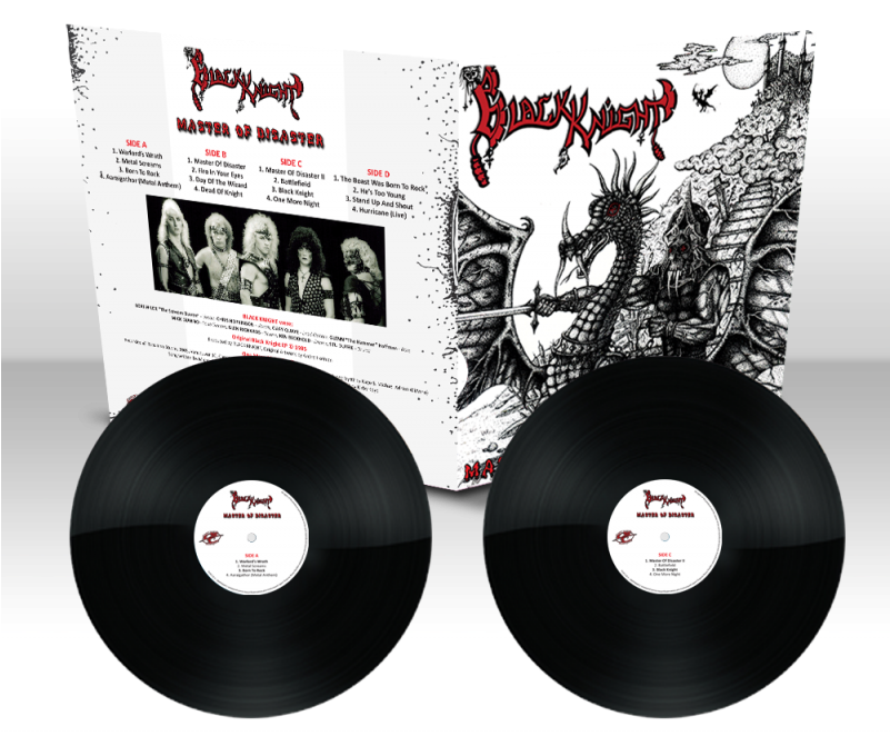 Master Of Disaster Black Vinyl 2lp - Black Knight Master Of Disaster (800x800), Png Download