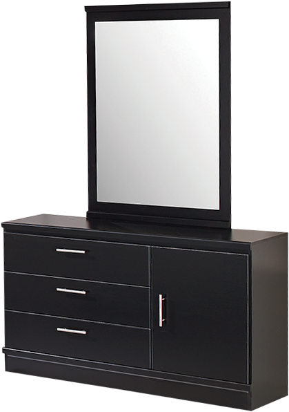 Image For 3 Drawer Dresser And Matching Mirror - Dresser (519x804), Png Download