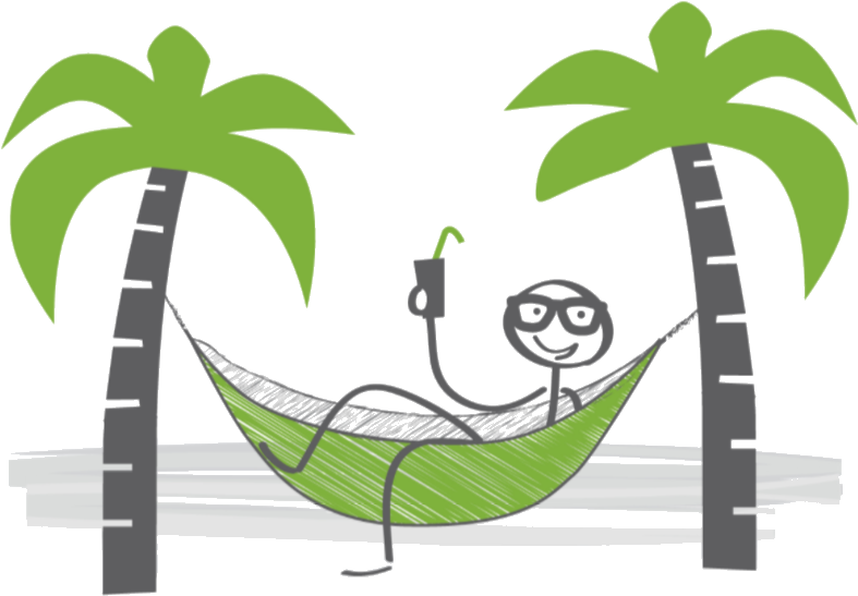 Hammock Clipart Transparent - Hammock (827x604), Png Download