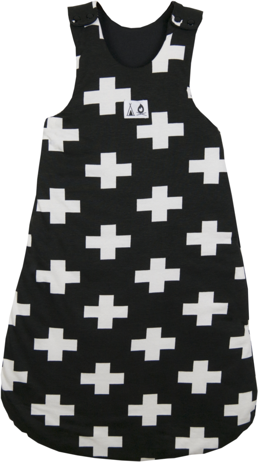 Wildfire Monochrome Cross Newborn And Baby Sleeping - Niñas Con Bluson (1200x1200), Png Download