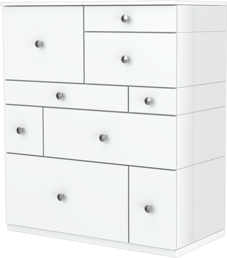 Chest Of Drawers (1040x1040), Png Download