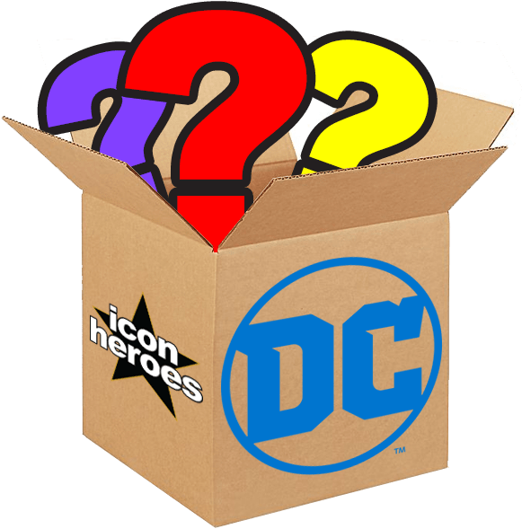Icon Heroes Have Announced Their Dc Comics Mystery (600x600), Png Download