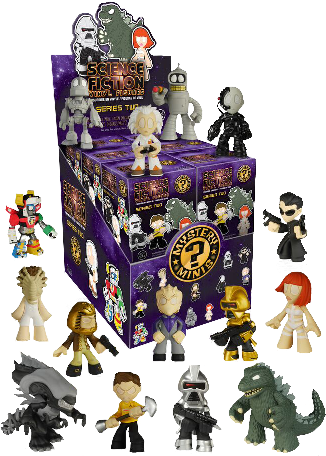Enlarge - Mystery Mini Sci Fi (663x960), Png Download