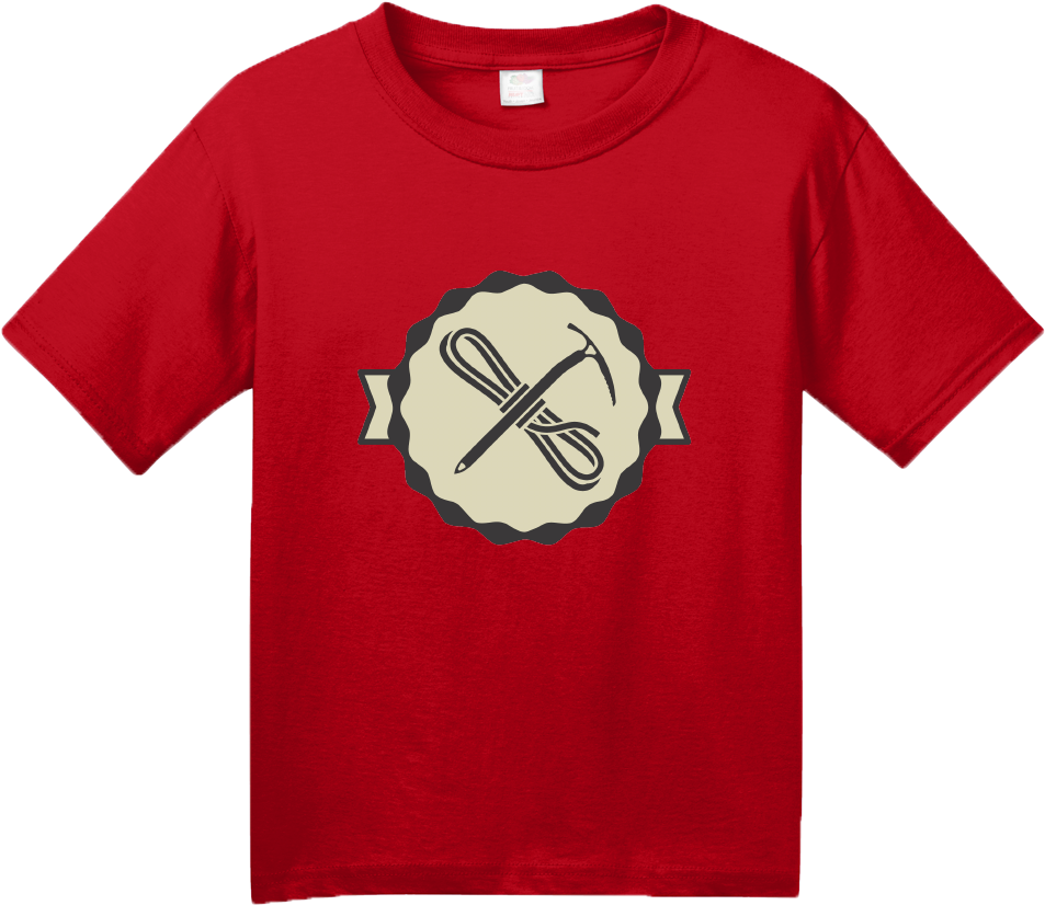 Youth Red Mountain Ice Climbing Symbol - Manchester United Kit 2007 (1010x1005), Png Download