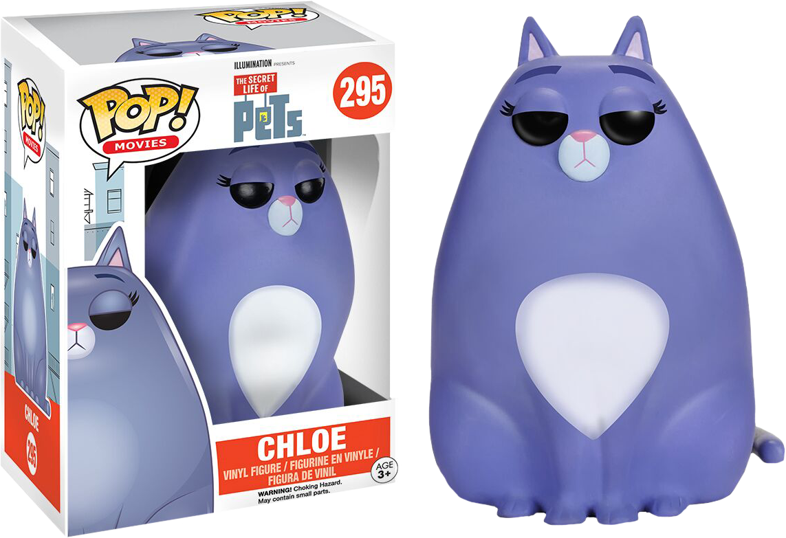 Secret Life Of Pets - Funko Cat (1143x783), Png Download