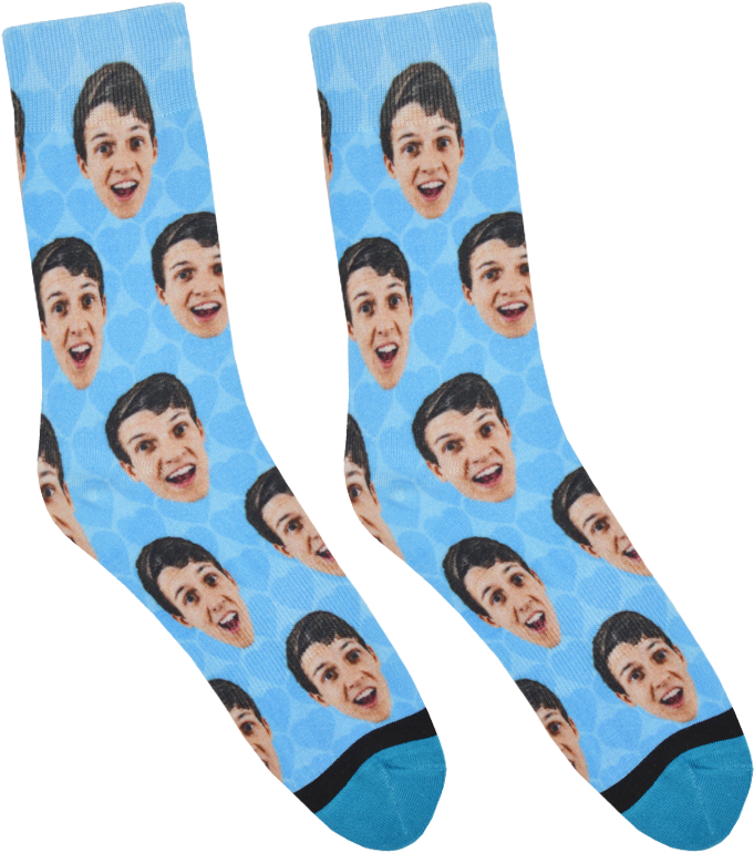 Custom Valentine's Day Socks - Sock (800x800), Png Download