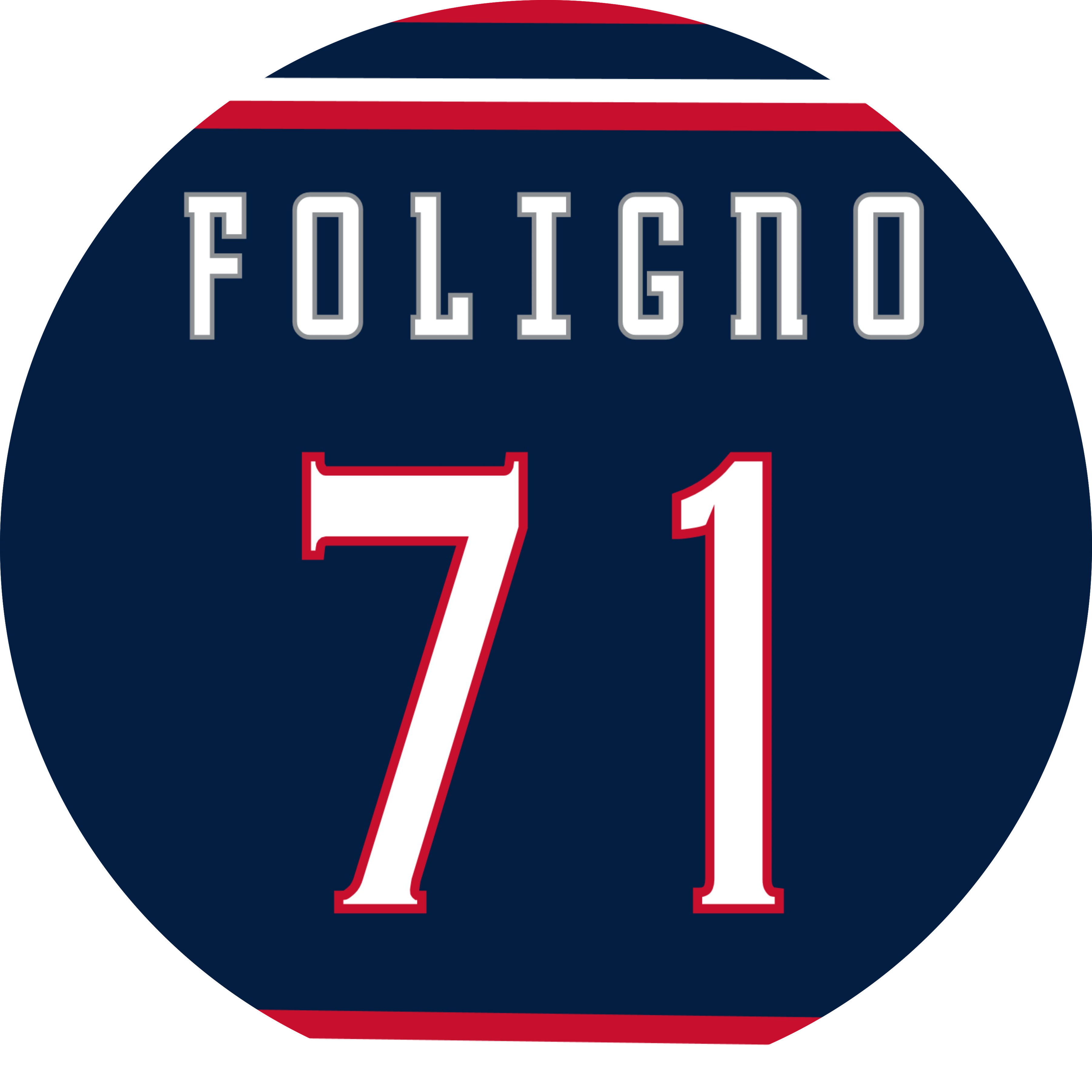 Nick Foligno Home Jersey By Puckstyle - Prohibido Fumar (3600x3600), Png Download