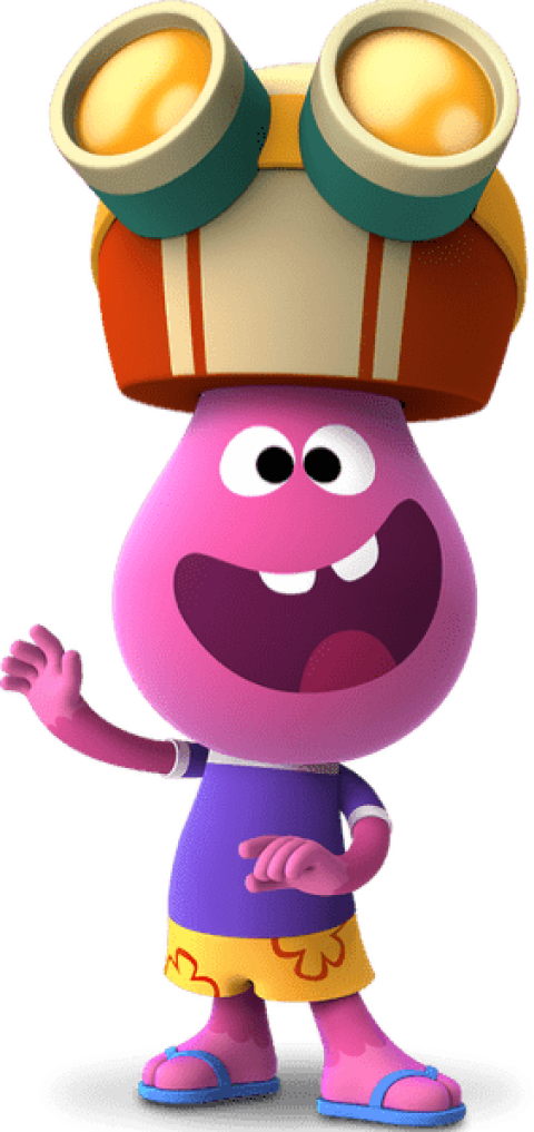 Free Png Download Jelly Jamm Goomo Waving Clipart Png - Jelly Jamm Goomo (480x1017), Png Download