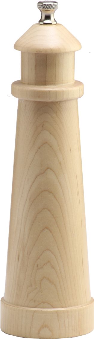 5" Unfinished Lighthouse Salt Mill - Lighthouse (853x1280), Png Download