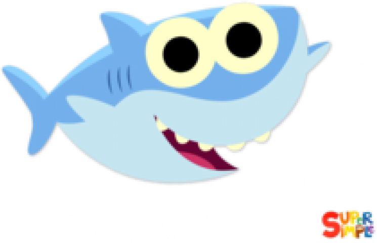 Free Png Download Baby Shark Png Images Background - Baby Shark (850x595), Png Download