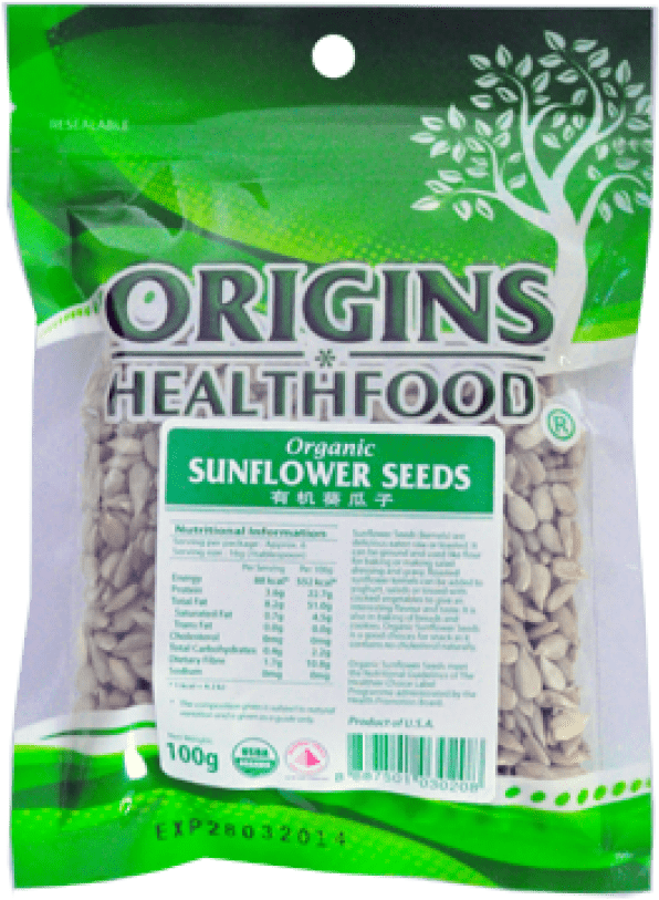Sunflower-seed - Origin Health Food (1000x1000), Png Download