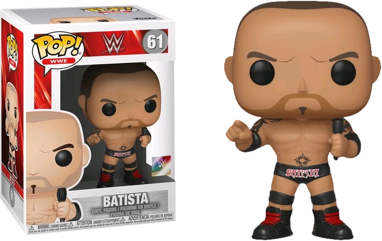 Batista Funko Pop Vinyl Figure - Batista Pop Vinyl (773x487), Png Download