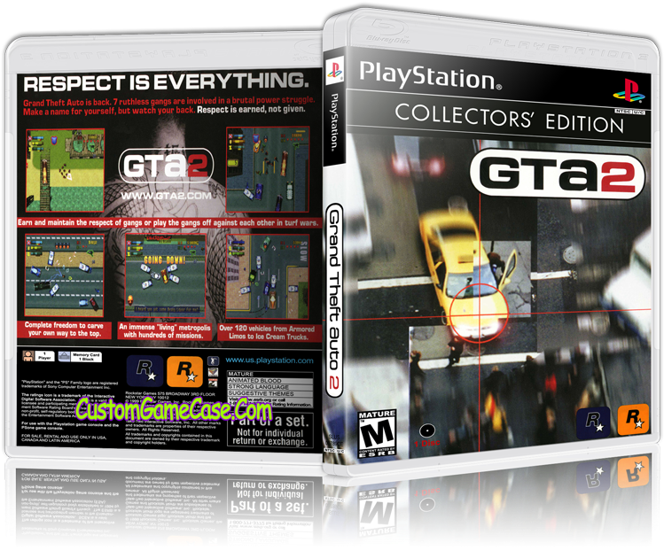 Grand Theft Auto - Grand Theft Auto 2 Ps1 (800x631), Png Download