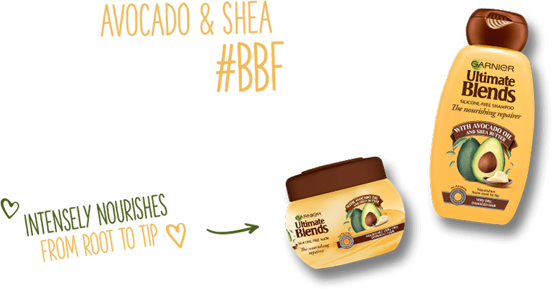 Intensely Nourishes From Root To Tip - Garnier (1440x528), Png Download