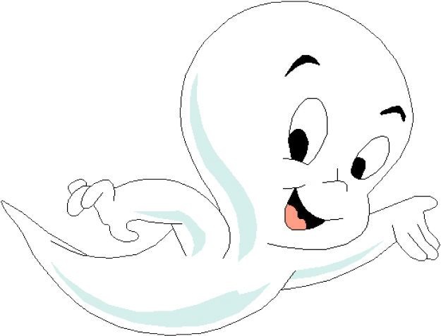 Casper The Ghost Cartoon (640x480), Png Download