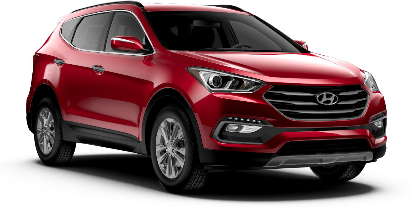 Hyundai Amazing Image Download - Toyota Rav4 2018 Vs Hyundai Santa Fe 2018 (1366x810), Png Download