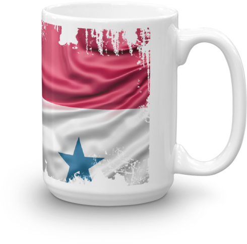 Mug Mondial 2018 Panama Flag - Coffee Cup (600x600), Png Download