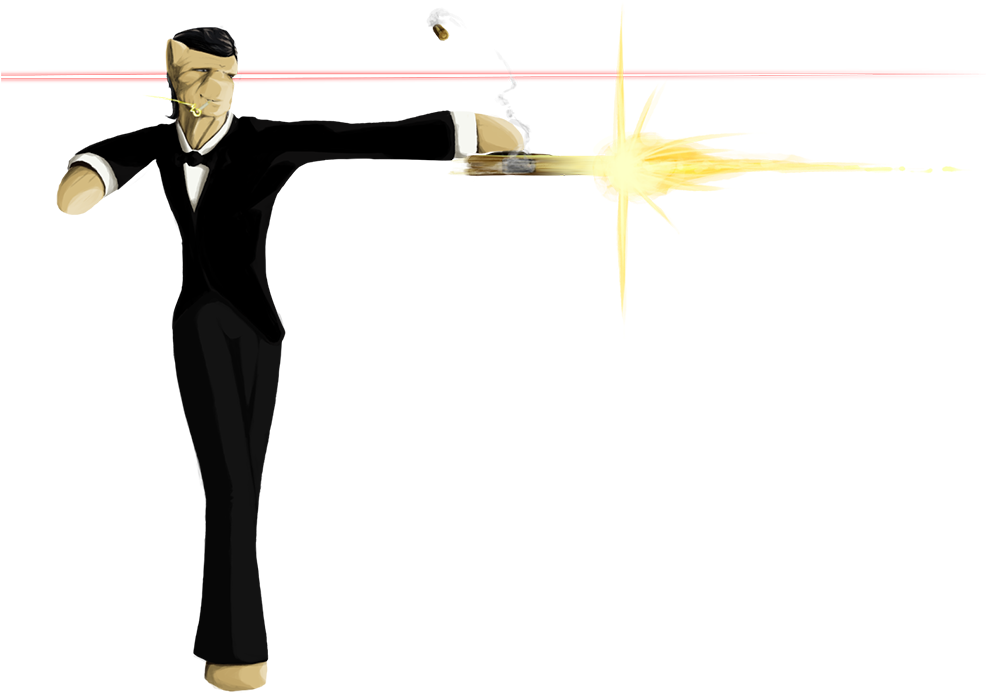 The-lt, Clothes, Filthy Rich, Gun, James Bond, Parody, - Dancer (1000x757), Png Download