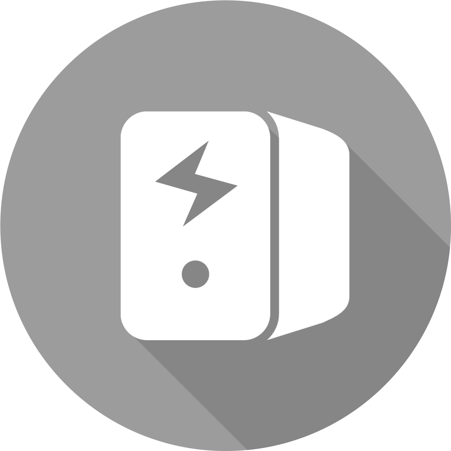 Ups - Search Button Material Design (1500x1500), Png Download