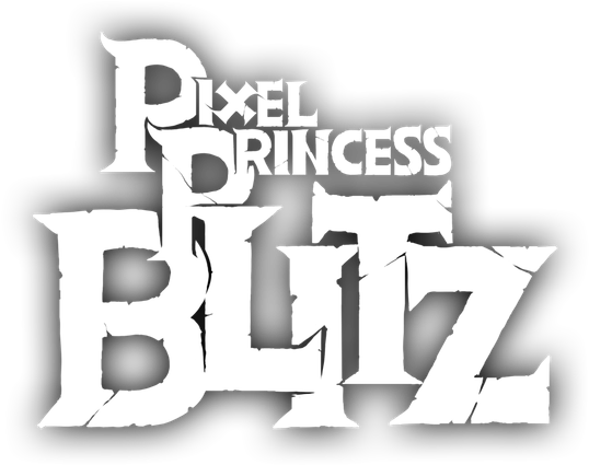 Pixel Princess Blitz - Graphic Design (654x507), Png Download