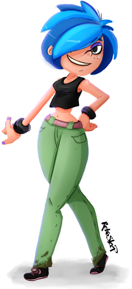 Here's Marie Kanker From Cartoon Networks Ed - Marie Kanker Png (975x975), Png Download