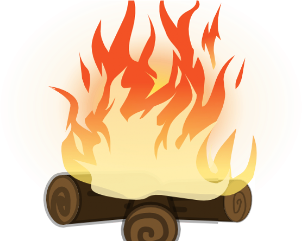 Fire Flames Clipart Feu - Illustration (640x480), Png Download