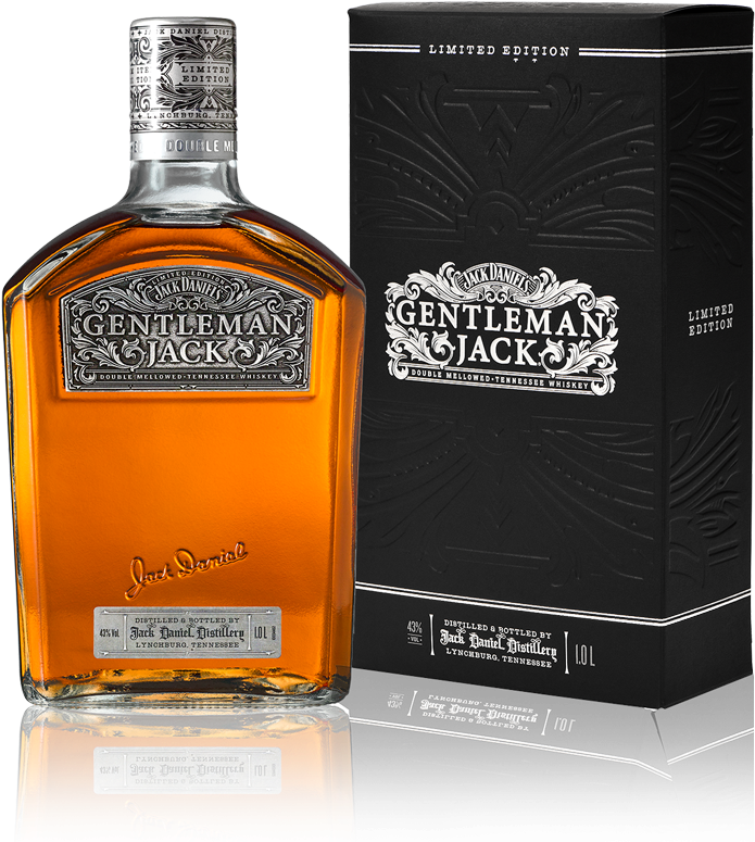 1 Litre Jack Daniel's Gentleman Jack Limited Edition - Jack Daniels Gentleman Jack Limited Edition (750x825), Png Download