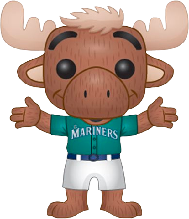 Mariner Moose Seattle Mariners Funko Pop Vinyl Figure - Seattle Mariners (603x700), Png Download
