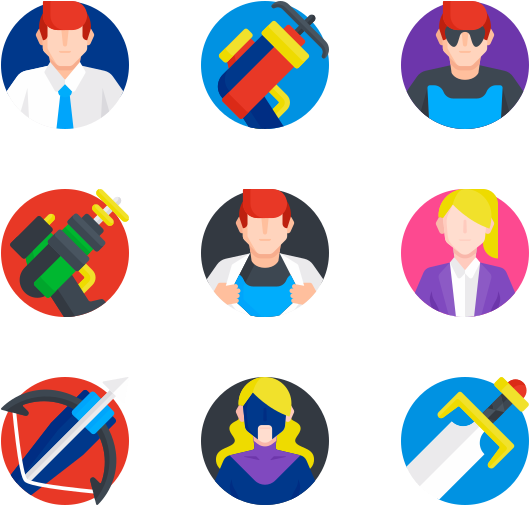 Superhero - Icon Resume (600x564), Png Download