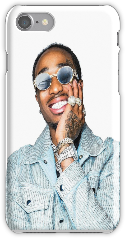 Quavo Iphone Case Iphone 7 Snap Case - Dr Phil M&m (750x1000), Png Download