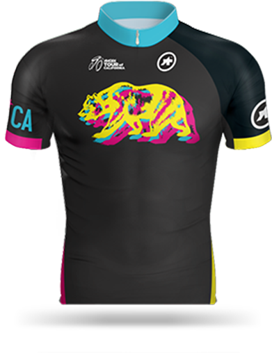 Amgen Tour Of California Neon Limited Edition Jersey - Active Shirt (500x667), Png Download