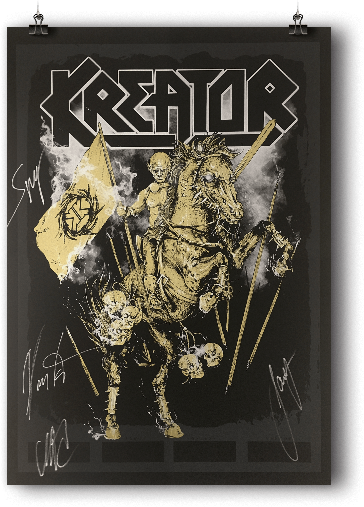 Apocalyptic Horseman Von Kreator - Picture Frame (1800x1800), Png Download