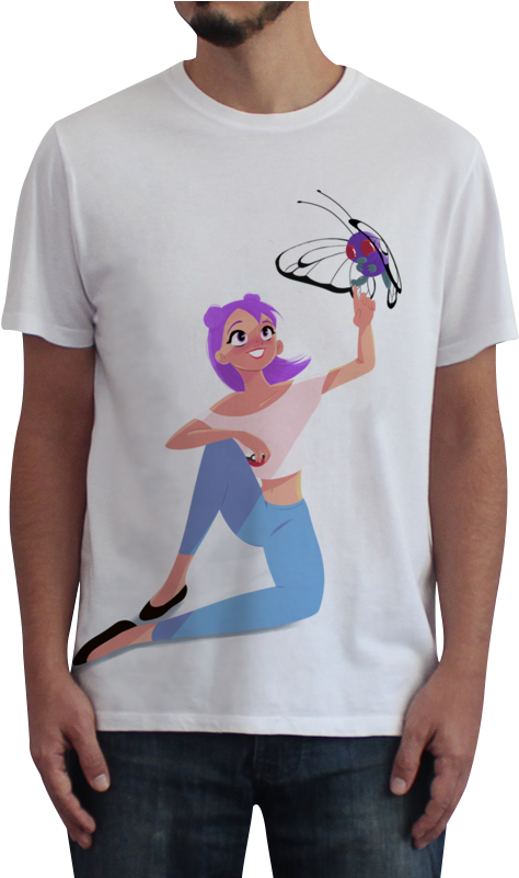 Camiseta Fullprint Pokemon Butterfree De Studio Bonnie - Drawing (800x800), Png Download