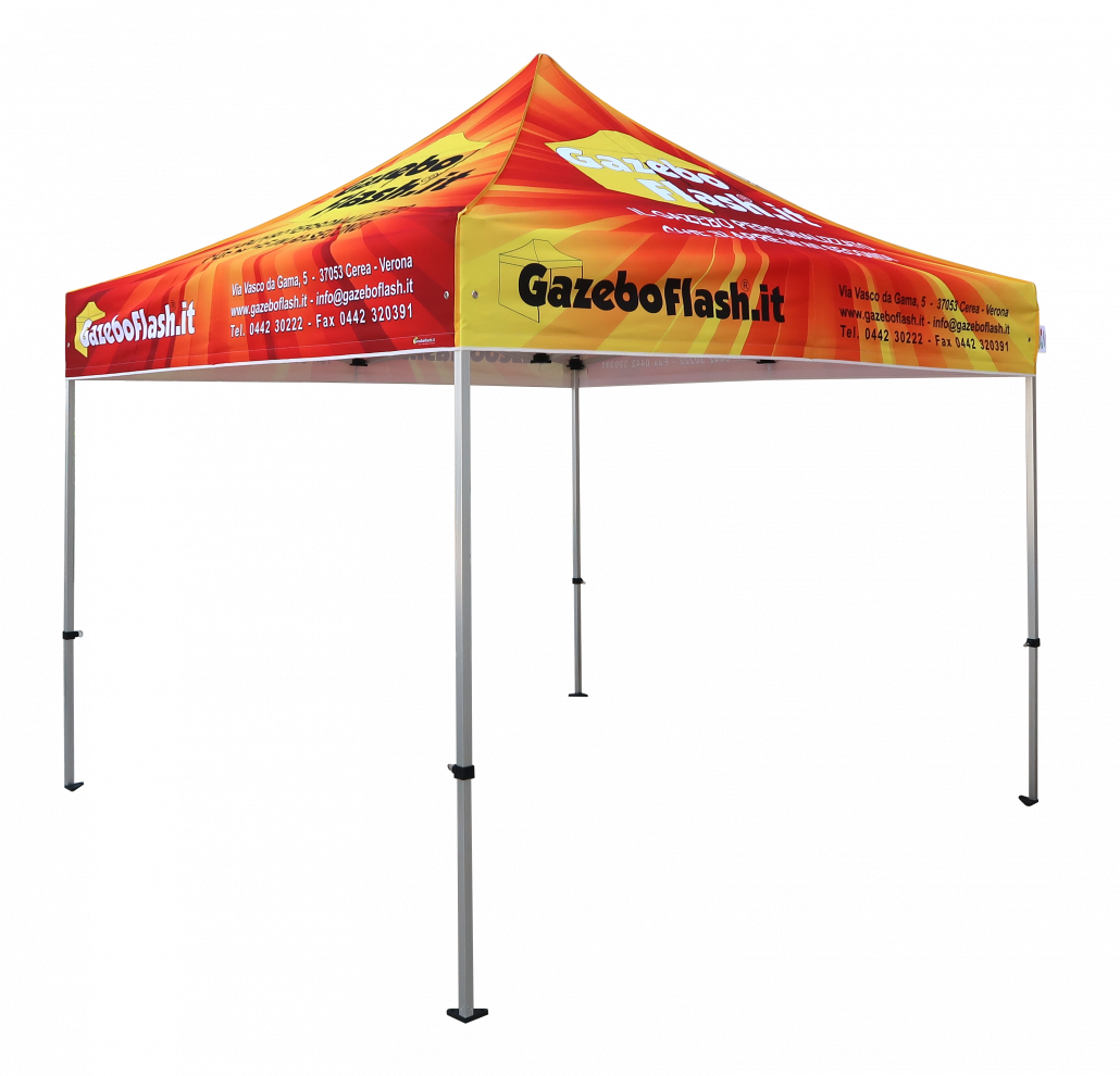 Gazebo Pieghevole Personalizzato - Gazebo (1030x990), Png Download