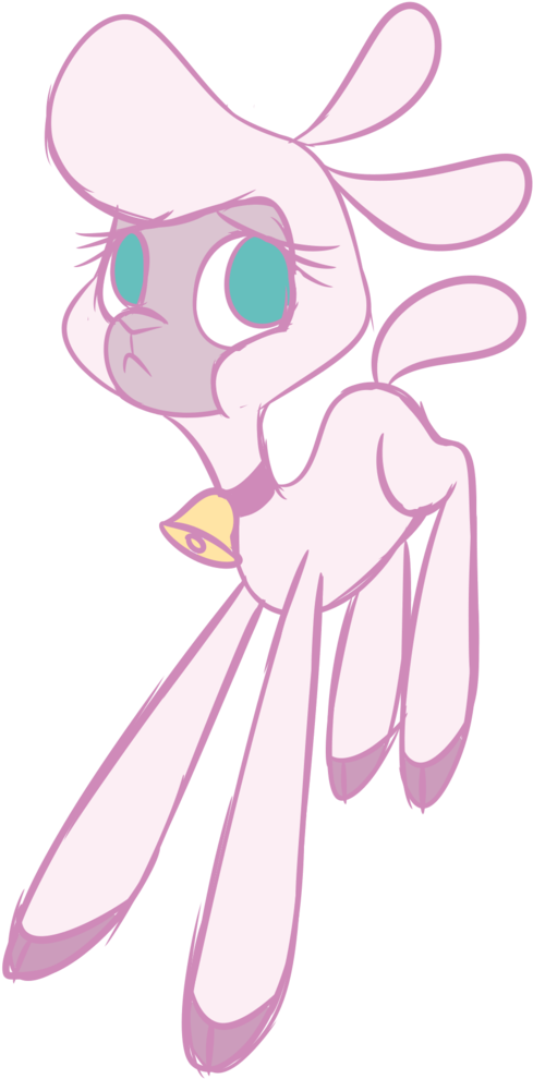 Neon Oni, Bell, Bell Collar, Cloven Hooves, Collar, - Cartoon (603x1024), Png Download