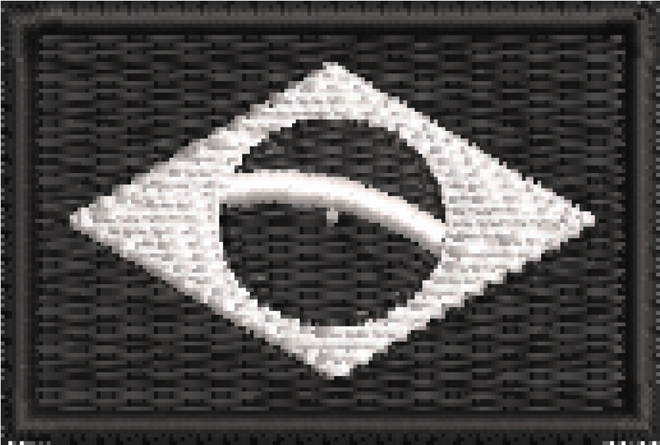 Bandeira Brasil Preto E Branco (926x926), Png Download