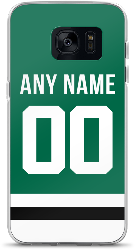 Dallas Stars Jersey Samsung Case - Mobile Phone (1000x1000), Png Download