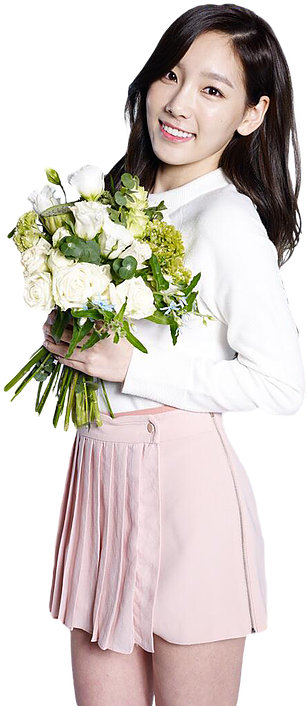Taeyeon Santy - Snsd Taeyeon Birthday 2018 (554x738), Png Download