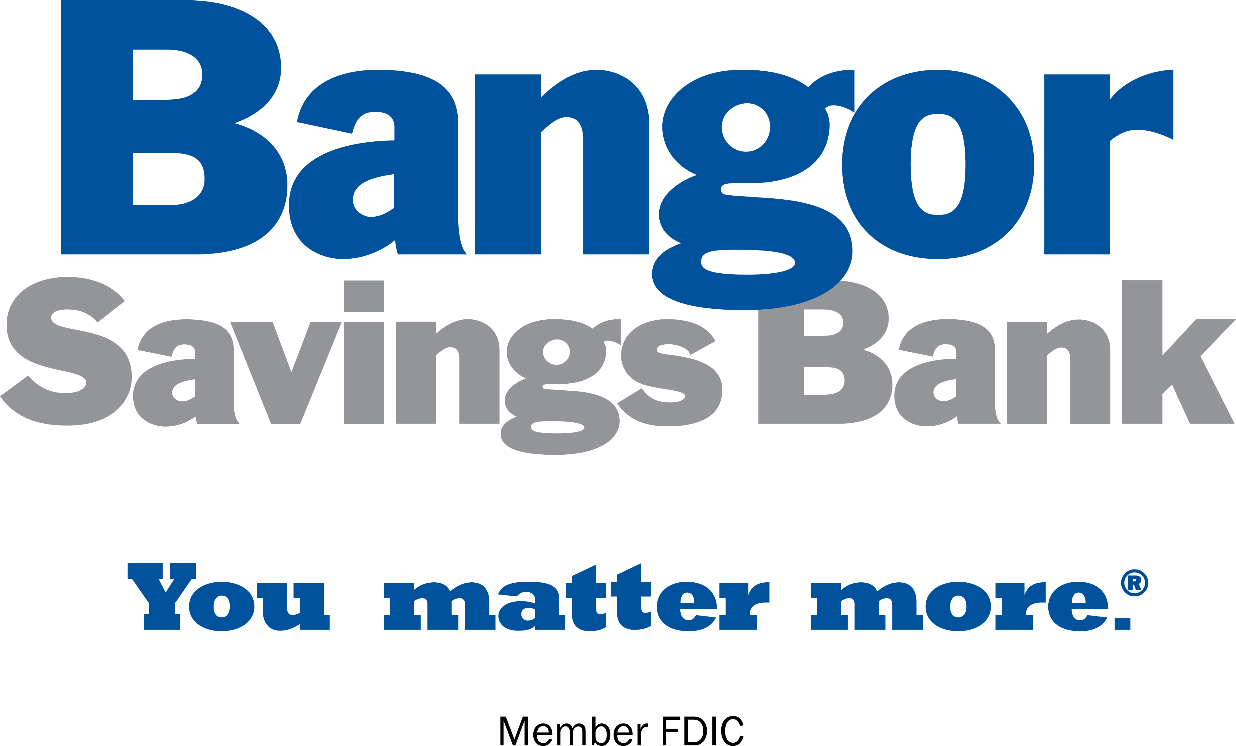 Bangor Savings Bank Logo (4051x2448), Png Download