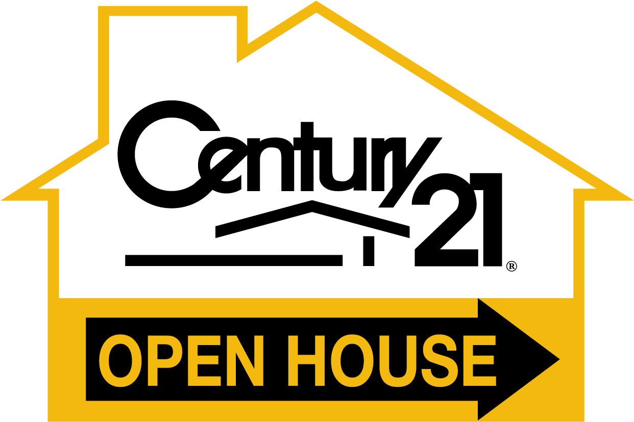 Century 21 Sign Of The Day Is 12" X 18" House Shaped - Century 21 (1296x864), Png Download