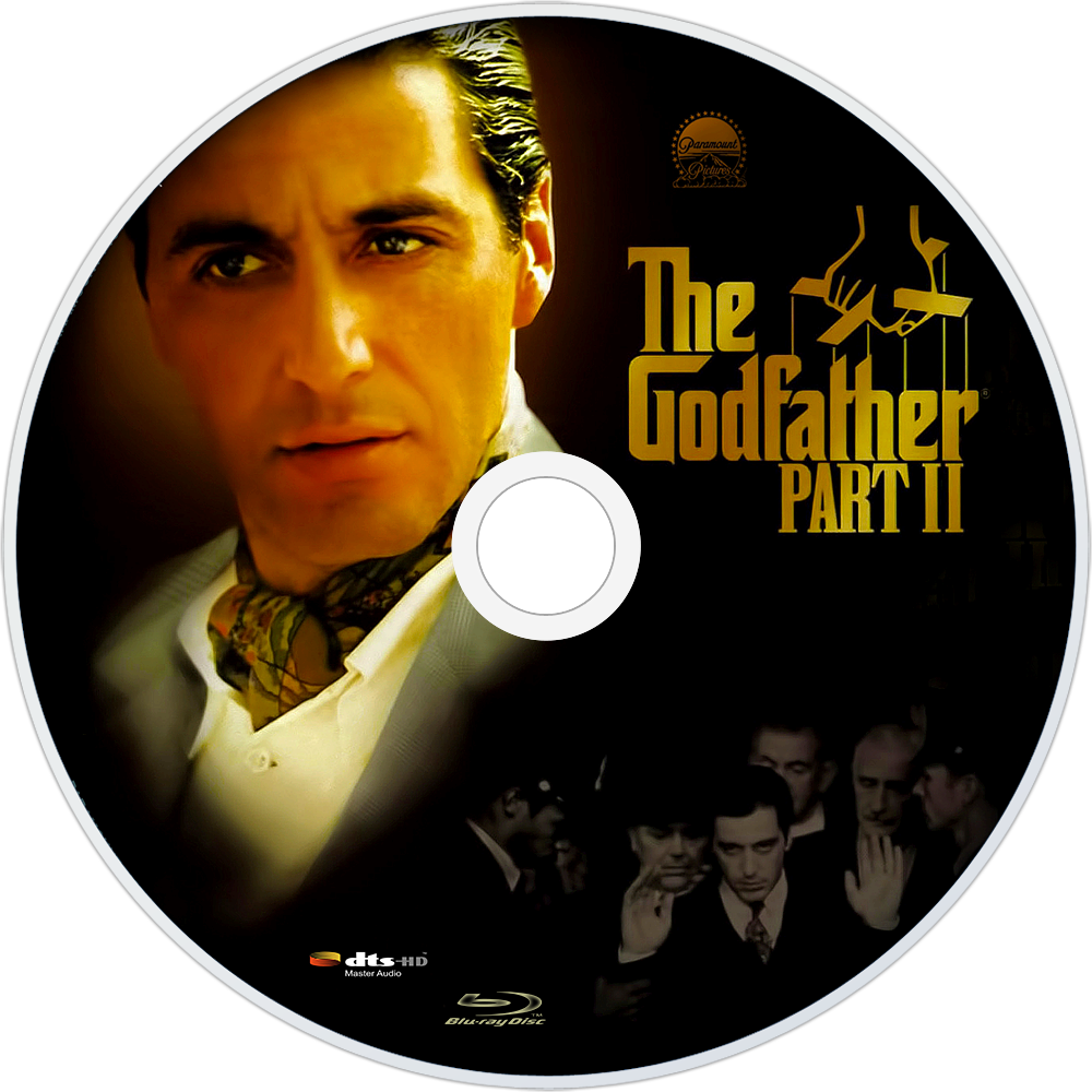 Part Ii Bluray Disc Image - Godfather Part Ii Dvd (1000x1000), Png Download