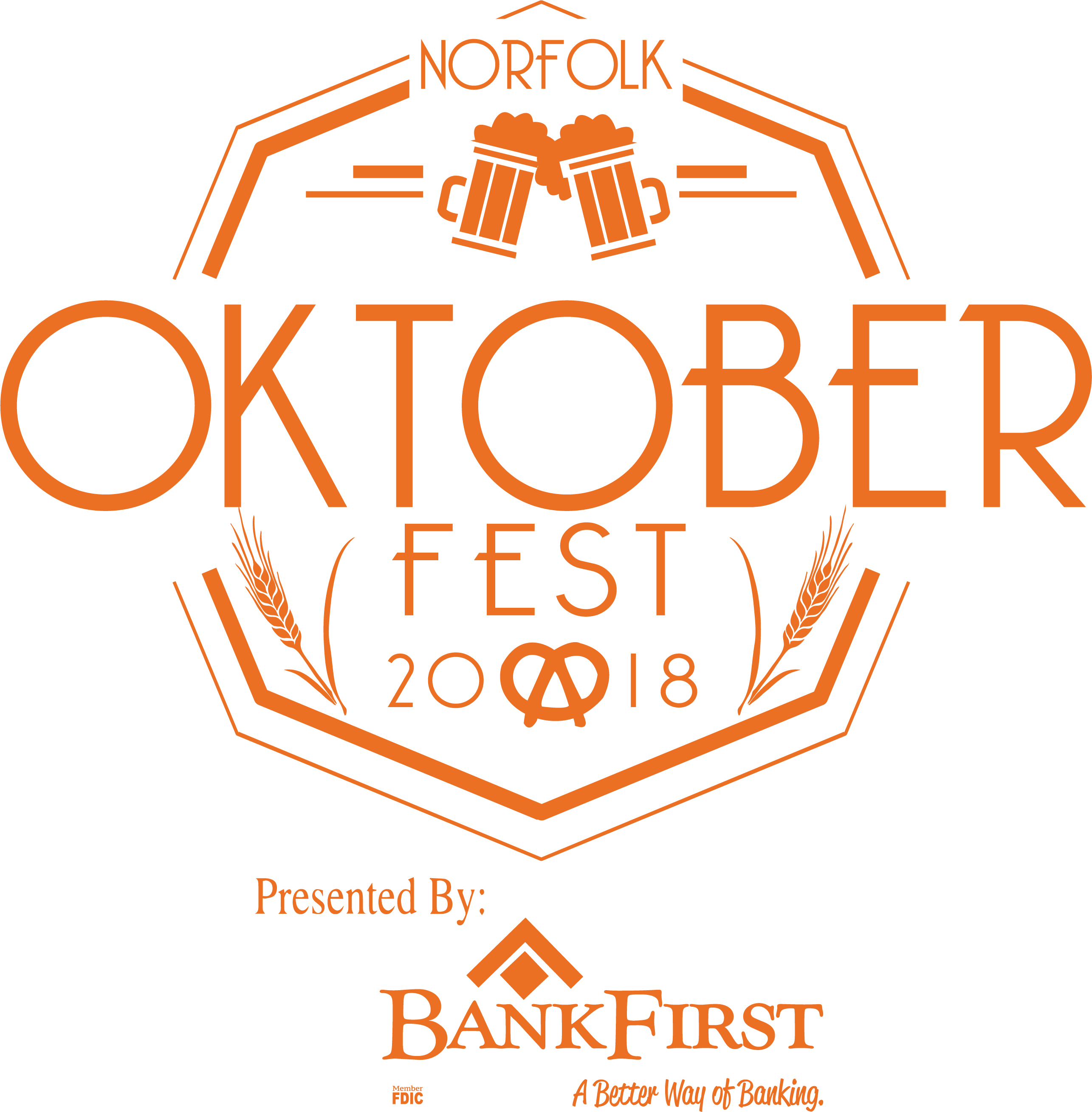 Norfolk Area Chamber Of Commerce - Circle (2571x2620), Png Download