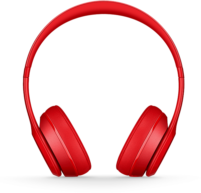 Más Vistas - Red Headphones (800x800), Png Download