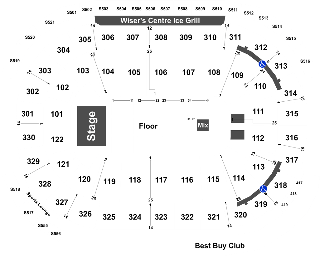 Rogers Arena (1050x838), Png Download