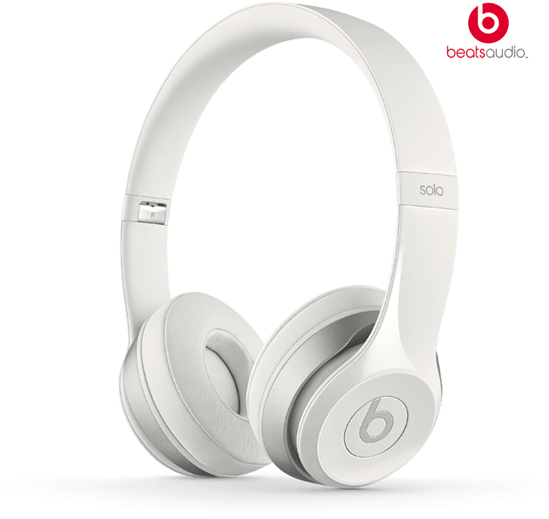 Audifonos-beats - Gloss White Beats Solo 3 (800x800), Png Download