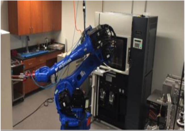 Multi3d Manufacturing System At Utep - Robot (850x489), Png Download