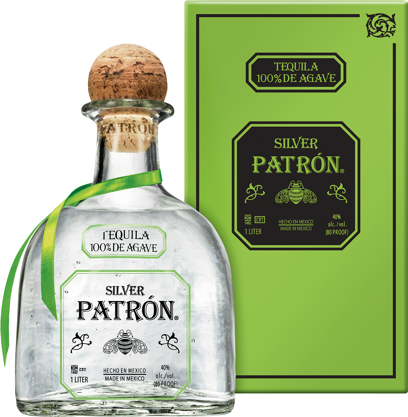 Assortment - Silver Patron Tequila (1500x1500), Png Download